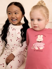 Pink/Blue Snuggle Pyjamas 3 Pack (9mths-12yrs) - Image 6 of 15