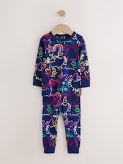 Pink/Blue Snuggle Pyjamas 3 Pack (9mths-12yrs) - Image 9 of 15