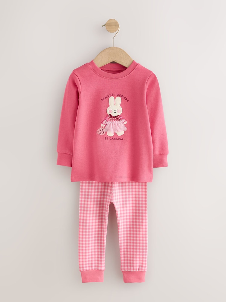 Pink Snuggle Pyjamas 3 Pack (9mths-12yrs) - Image 2 of 7