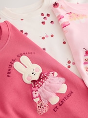 Pink Snuggle Pyjamas 3 Pack (9mths-12yrs) - Image 7 of 7