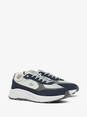 Lacoste Blue Run Set Trainers - Image 2 of 5