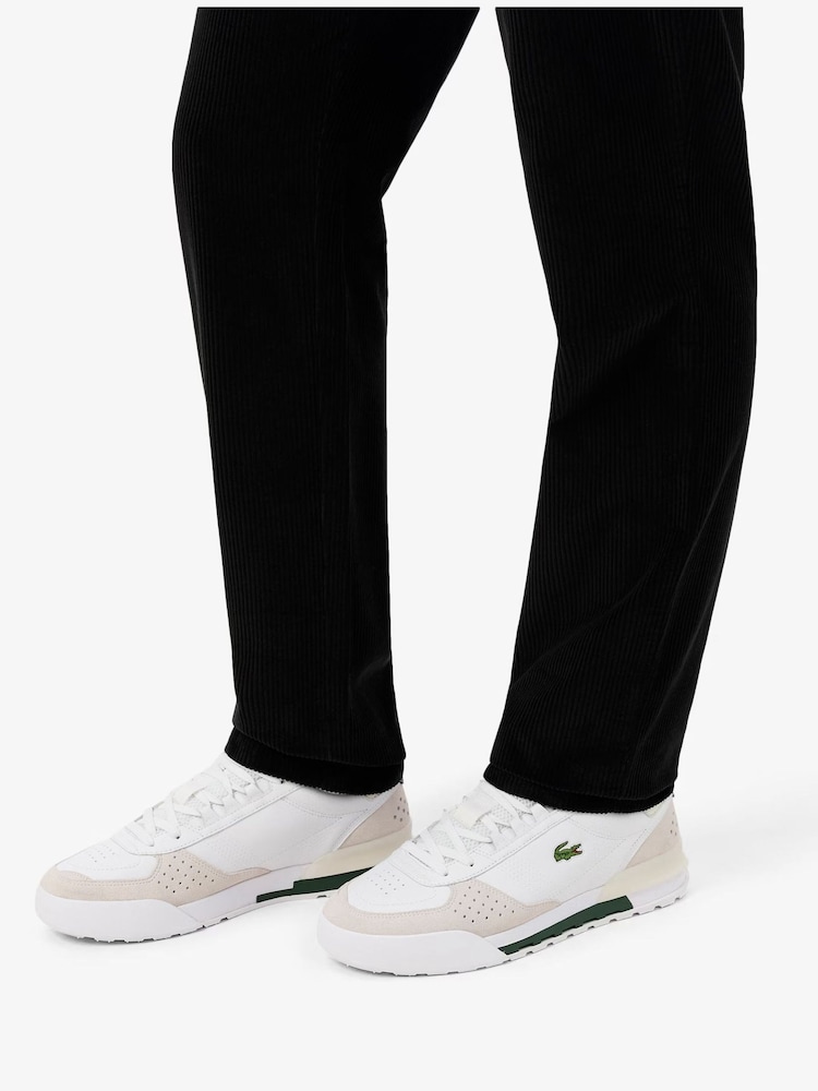 Lacoste White Slam Break Trainers - Image 2 of 8 Lacoste White Slam Break Trainers - Image 2 of 8