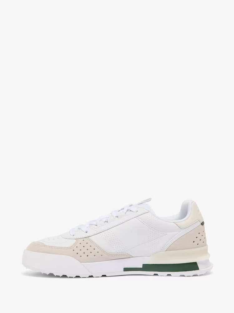 Lacoste White Slam Break Trainers - Image 8 of 8 Lacoste White Slam Break Trainers - Image 8 of 8