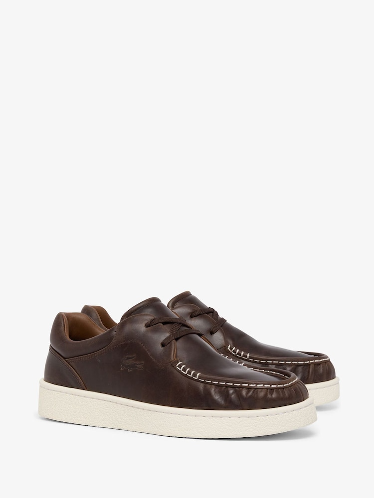 Lacoste Brown Claylow Shoes - Image 2 of 6