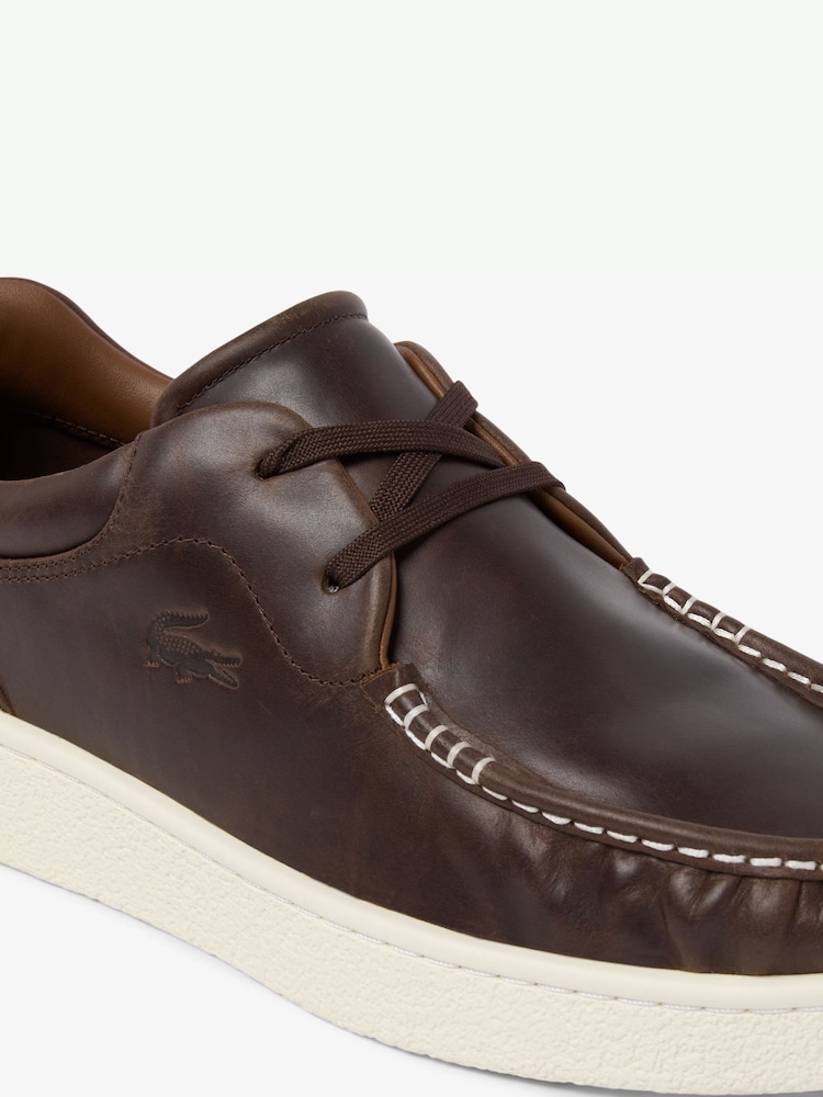 Lacoste Brown Claylow Shoes - Image 6 of 6