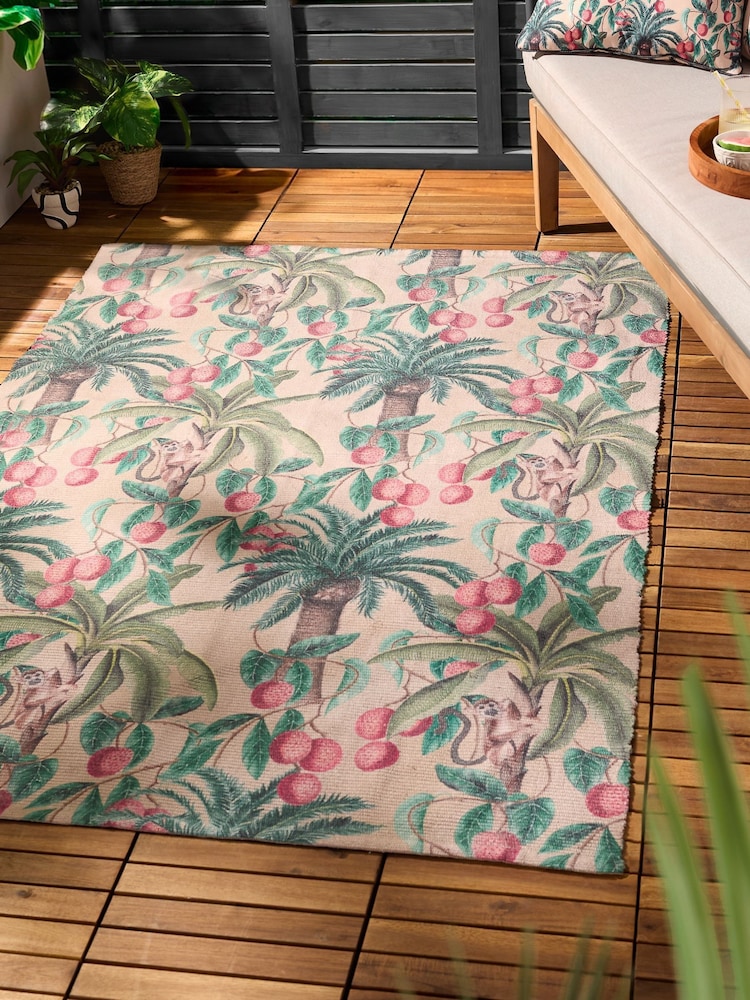 Furn Monkey Palm unutrašnji/spoljni Podna prostirka na otvorenom - Slika 1 od 3