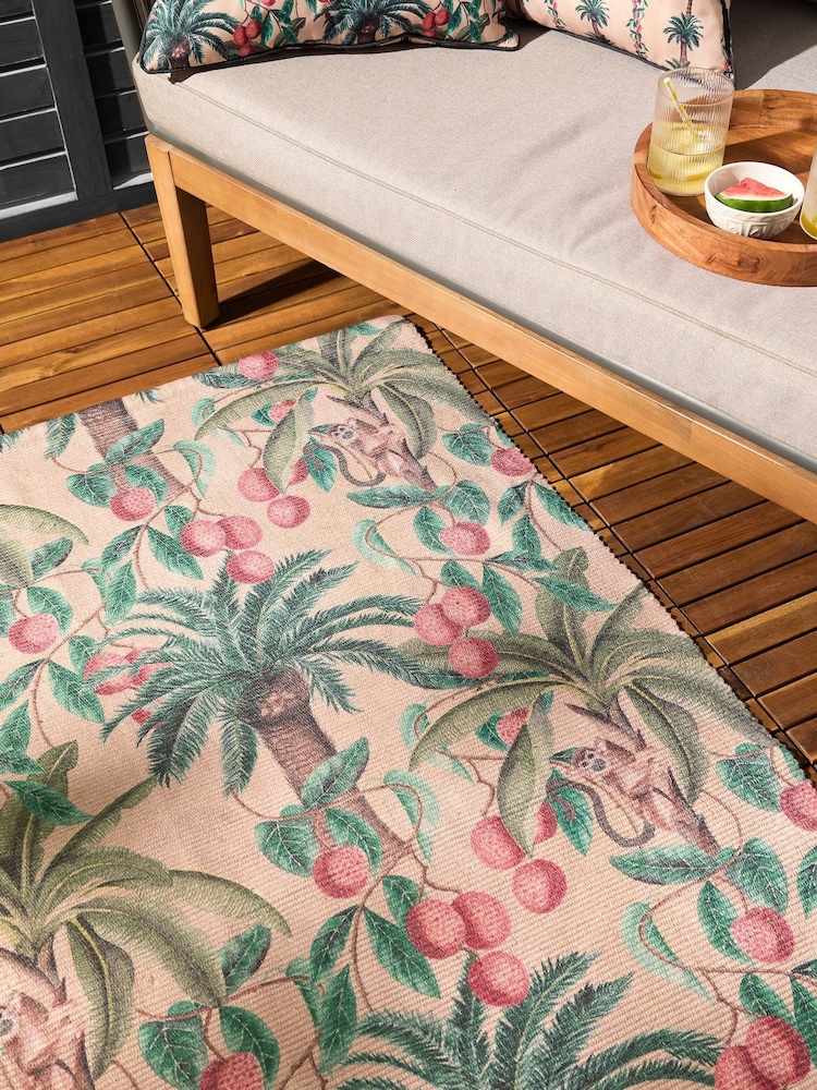 Furn Monkey Palm unutrašnji/spoljni Podna prostirka na otvorenom - Slika 2 od 3