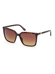 Guess Brown Injected Sunglasses - Image 8 of 8