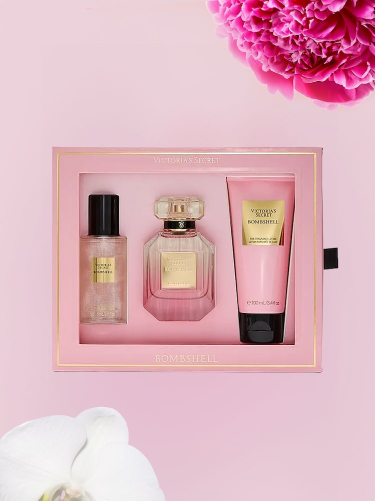 Victoria's Secret Bombshell 3 Piece Gift Set - Image 1 of 3 Victoria's Secret Bombshell 3 Piece Gift Set - Image 1 of 3