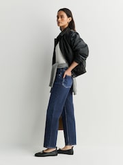 Rag & Bone Blue Miramar Nolita Harlow Ponte 28" Slim Leg Jeans - Image 2 of 7