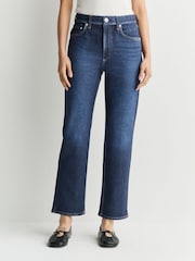 Rag & Bone Blue Miramar Nolita Harlow Ponte 28" Slim Leg Jeans - Image 3 of 7