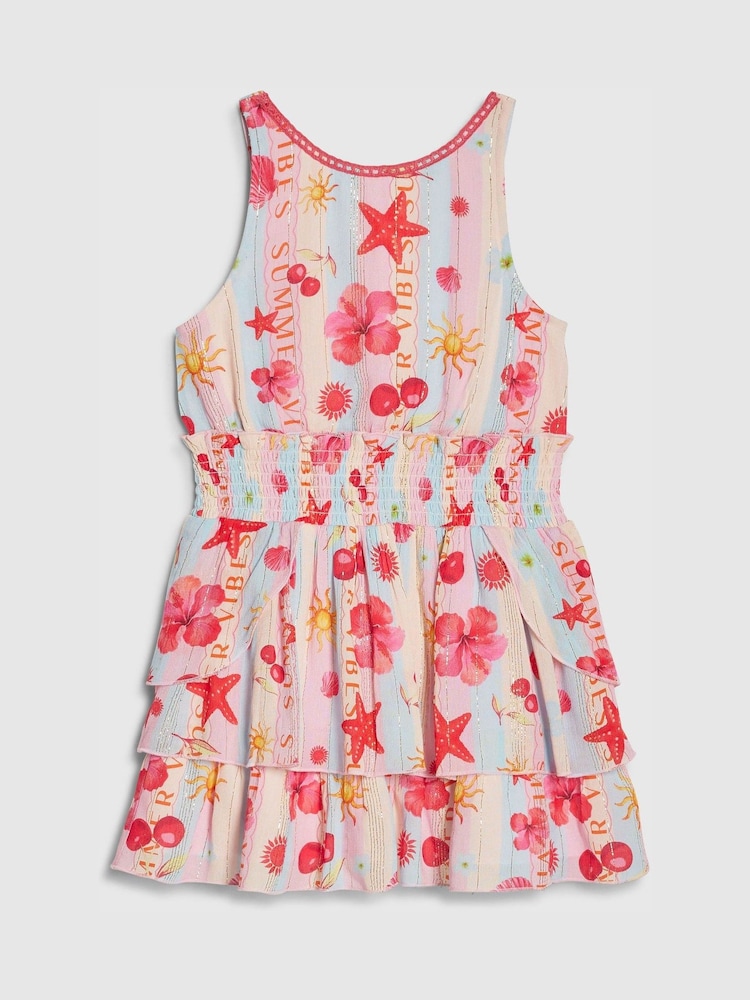 River Island La Mer Sonnenkleid mit Muschelsaum - Bild 1 von 4