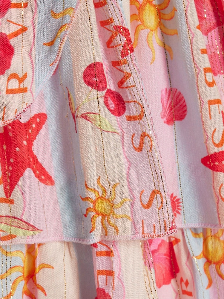 River Island La Mer Sonnenkleid mit Muschelsaum - Bild 4 von 4