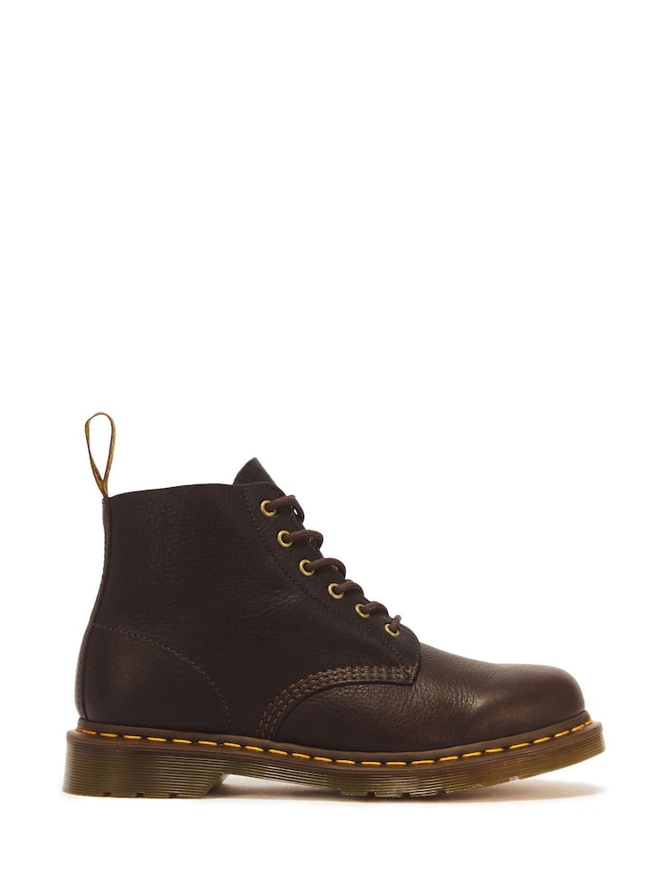 Dr. Martens Brown 101 Soft Ambassador Leather Boots - Image 1 of 6