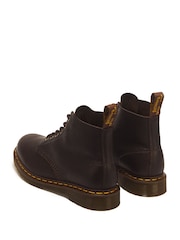 Dr. Martens Brown 101 Soft Ambassador Leather Boots - Image 3 of 6