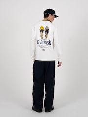 Prohibited White Cycling Longsleeve Shirt - Image 4 of 6