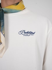 Prohibited White Cycling Longsleeve Shirt - Image 5 of 6
