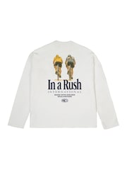 Prohibited White Cycling Longsleeve Shirt - Image 6 of 6