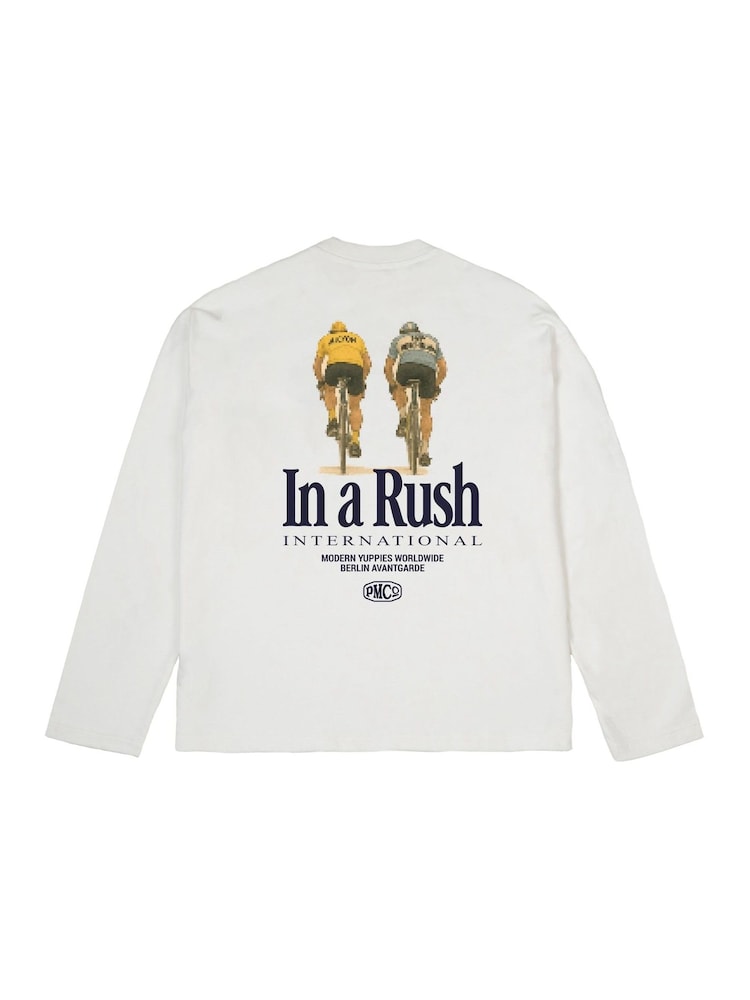Prohibited White Cycling Longsleeve Shirt - Image 6 of 6