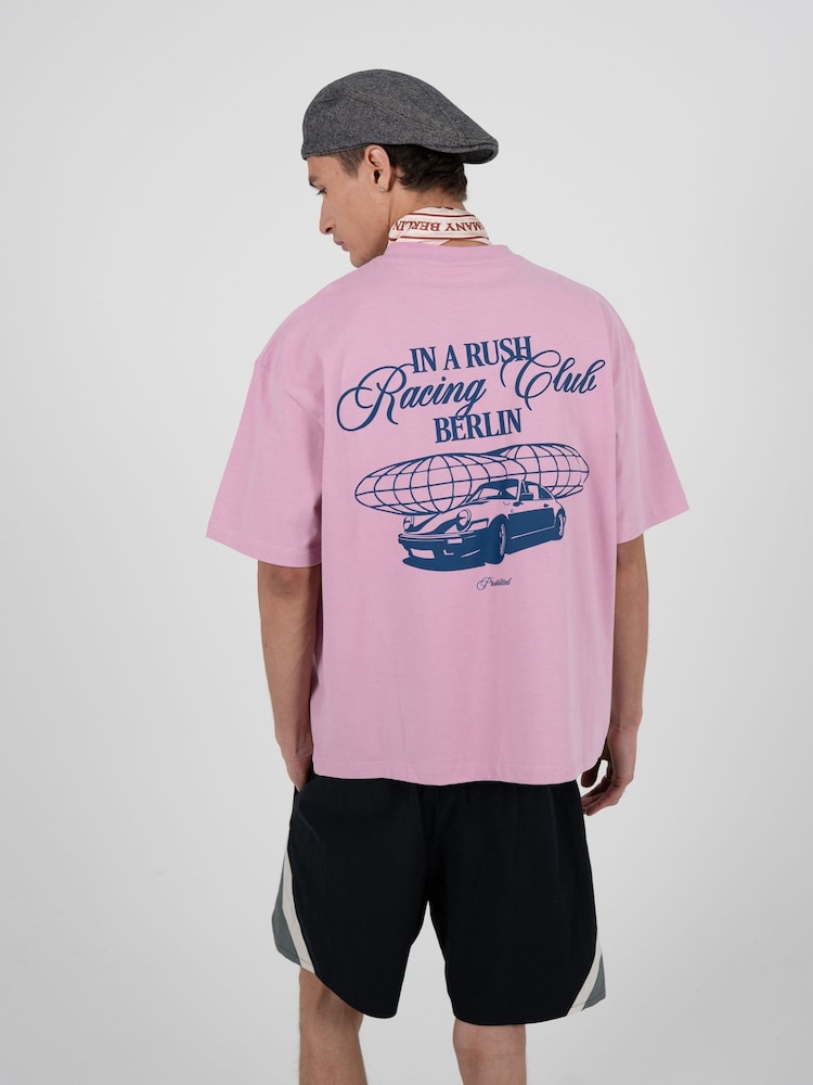 Prohibited Pink In A Rush T-Shirt - Image 2 of 7 Prohibited Pink In A Rush T-Shirt - Image 2 of 7