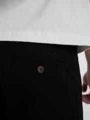 Prohibited Black Redline Double Pleated Trousers - Image 6 of 7