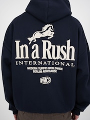 Prohibited Blue Horse Racer Hoodie - Image 5 of 6