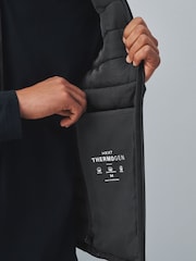 Black Lightweight Shower Resistant Quilted Gilet - Image 7 of 7