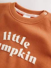 Orange Little Pumpkin Sweat and Legging Baby Set (0mths-2yrs) - Image 12 of 19