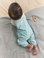 Blue Dino Cord Dungarees and Bodysuit Baby Set (0mths-3yrs) - Image 2 of 4