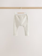 Blue/Cream Stripe Top and Leggings Baby Set (0mths-2yrs) - Image 6 of 11