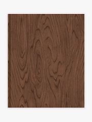 MADE.COM Dark Tone Timber Orly 10M Wallpaper - Image 1 of 2