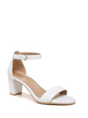 Naturalizer Vera Wide Fit Ankle Strap White Sandals - صورة 3 من 7