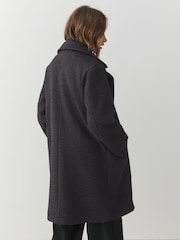 Black Revere Long Coat - Image 4 of 8