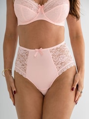 Pour Moi Pink High Waist Rebel Knickers - Image 2 of 4