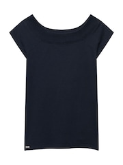 Superdry Navy Blue Essential Off-Shoulder Top - Image 6 of 6