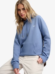 Superdry Blue Signature Emb Hoodie - Image 4 of 7