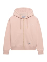 Superdry Pink Luxe Casual Zip Hoodie - Image 6 of 7