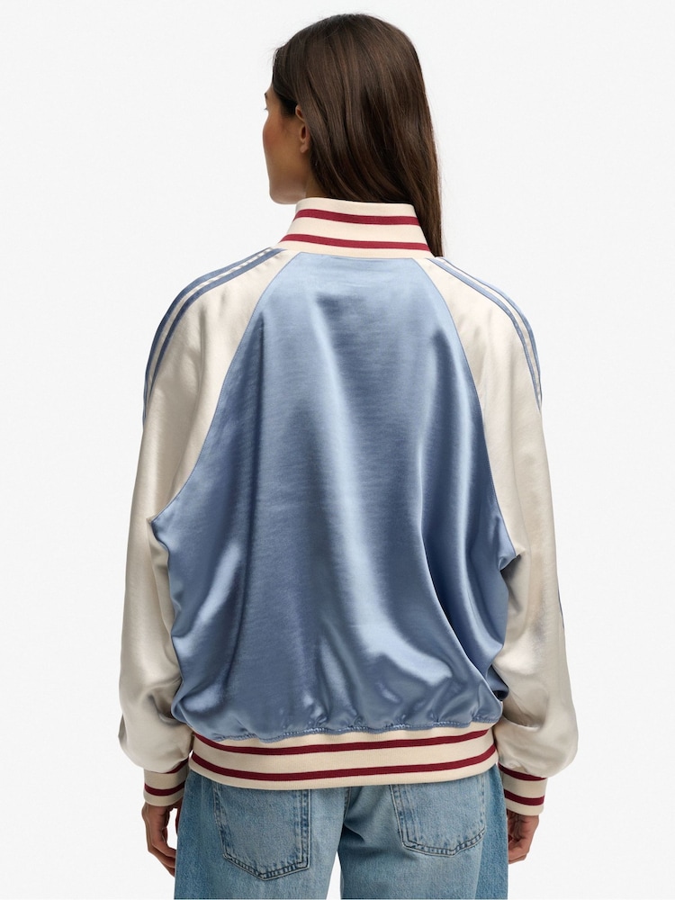 Superdry Blue Suika Track Jacket - Image 2 of 8