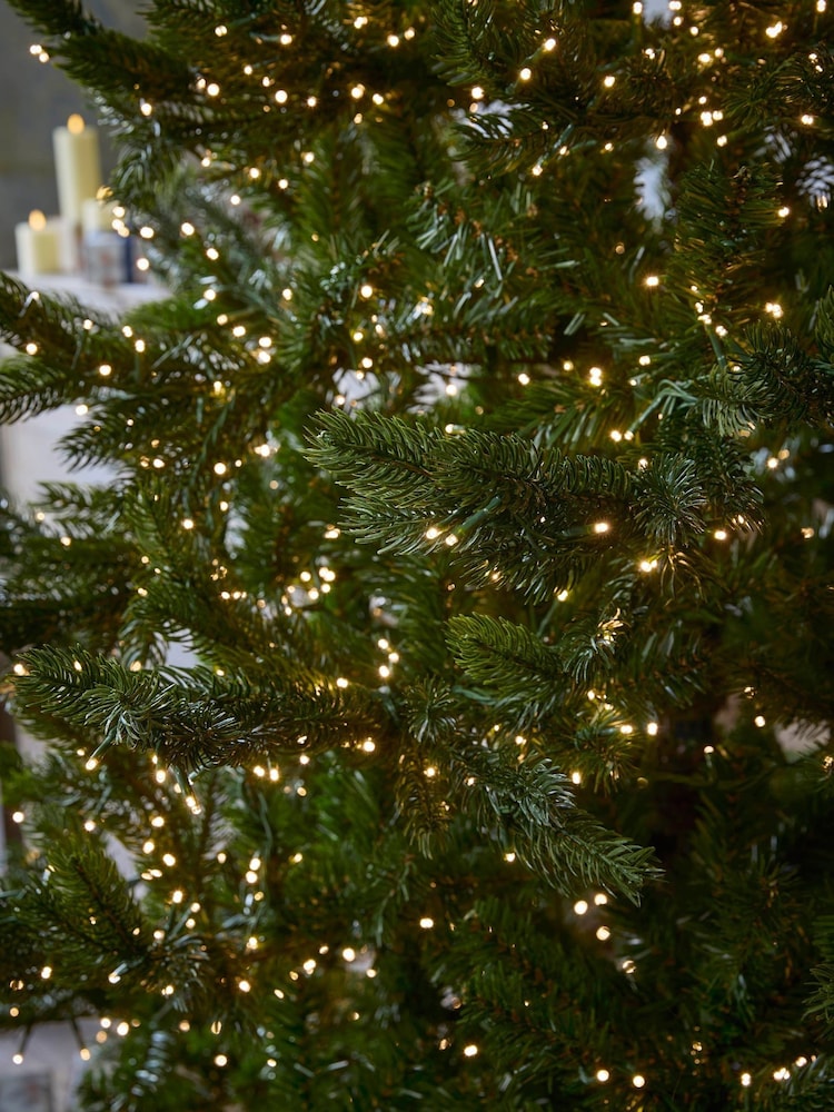 Cox & Cox Green Ultimate Lights Pre-Lit 7ft Christmas Tree 7ft - Image 4 of 4 Cox & Cox Green Ultimate Lights Pre-Lit 7ft Christmas Tree 7ft - Image 4 of 4