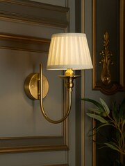 Searchlight Brass Rechargeable Wall Light - Image 1 of 4