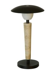 Searchlight Black Led Rechargeable Metal Table Lamp - Image 3 of 4