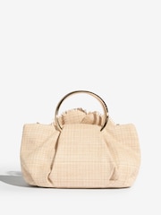 Lipsy Natural Corsage Top handle Bag - Image 2 of 5