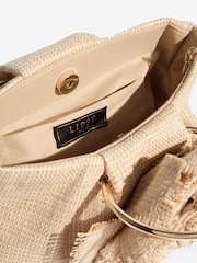 Lipsy Natural Corsage Top handle Bag - Image 5 of 5