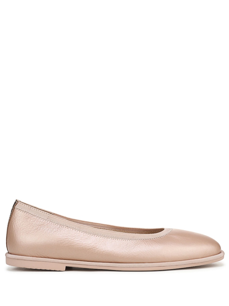 Vionic Brown Caroll 2.0 Wide Fit Arch Support Ballet Flat - Image 1 of 7