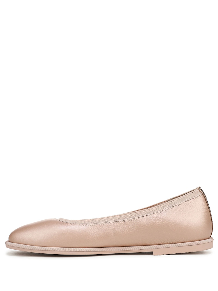 Vionic Brown Caroll 2.0 Wide Fit Arch Support Ballet Flat - Image 2 of 7