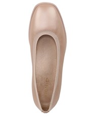 Vionic Brown Caroll 2.0 Wide Fit Arch Support Ballet Flat - Image 6 of 7