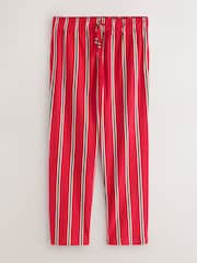 Red/White Trouser Set Happy Holidays Stripe Family Matching Christmas Pyjamas Set - Image 4 of 6