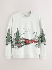 Santa Express Check Family Matching Christmas Pyjamas Set - Image 7 of 10
