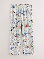 Ski Print Blue Family Matching Christmas Pyjamas Set - Image 7 of 9
