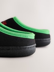 Black Minecraft Light Up Mule Slippers With Flippy Sequins - Image 5 of 5